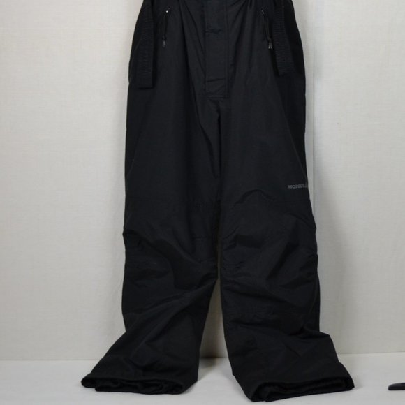 Mobius black  Insulated Snow Ski Bib Pants . - Picture 2 of 9